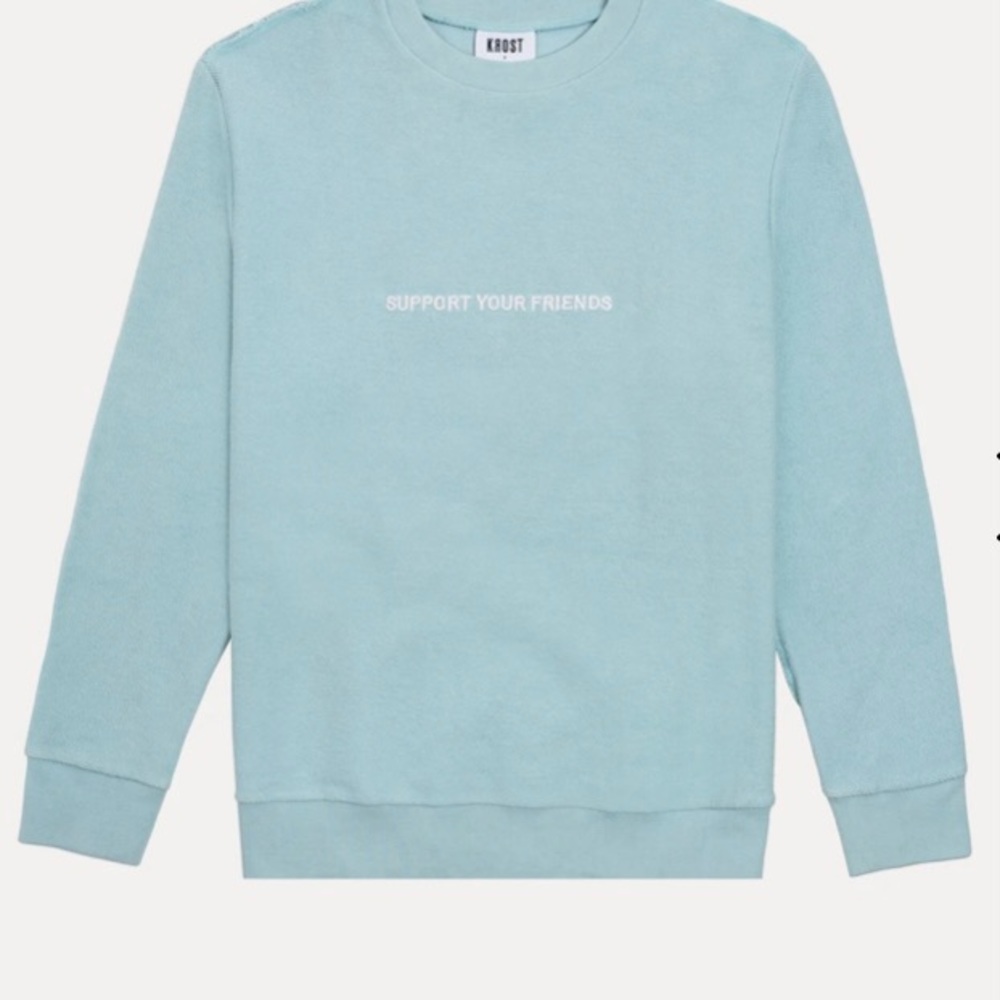 Krost- Support Your Friends Reversed Crewneck